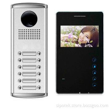 Sipo Outdoor Unit with Six-Button Direct-dialing and Four Wires